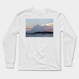 Sunset, Winthrop Harbor Long Sleeve T-Shirt